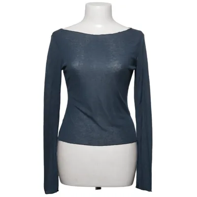 T-shirt à manches longues (Bleu) de Dazy Polyester, Viscose