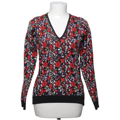 Pullover (Black, Multicolored) from Savida Metallic fiber, Polyester
