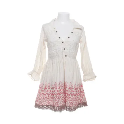 Jurk (Beige, Rood, Bruin) van Odd Molly Katoen