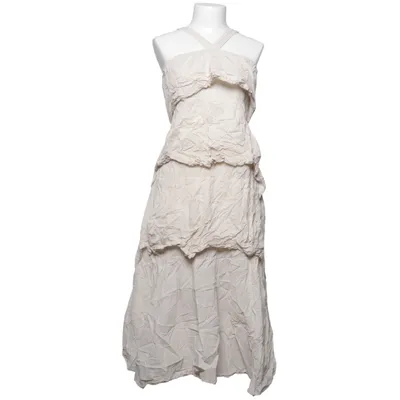 Maxikjole (Beige) fra Made in italy Bomuld, Elastan
