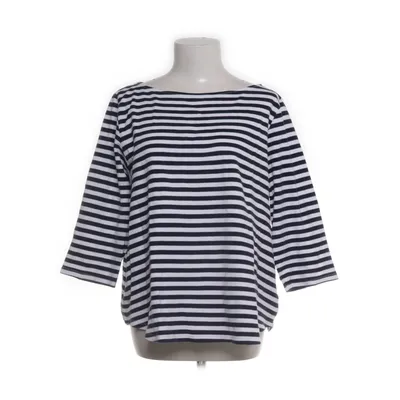 Långärmad t-shirt (Blå, Vit) från L.O.G.G by H&M Bomull