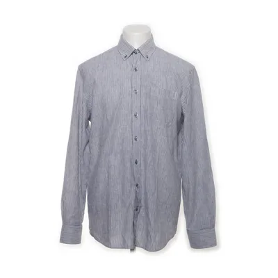 Buttondown-skjorta (Blå, Vit) från State of Art Bomull, Linne