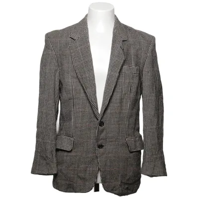 Blazer (Beige, Schwarz, Mehrfarbig) von Canda Viskose, Wolle