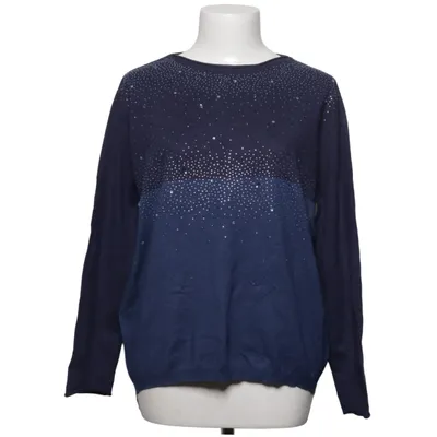 Sweater (Blue) from Bluoltre Elastane, Polyester, Viscose