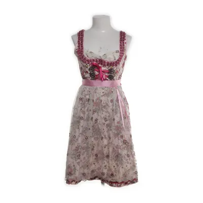 Dirndl (Pink, Multicolored) from Marjo Trachten