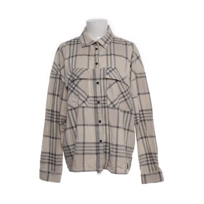 Skjortejakke (Beige, Grå) fra Dr. Denim Bomuld