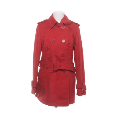 Trenchcoat (Röd) från Number One Bomull, Elastan, Polyester