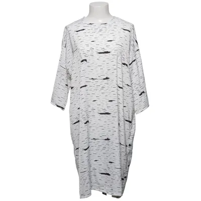 Jurk (Wit, Zwart) van Suit Polyester