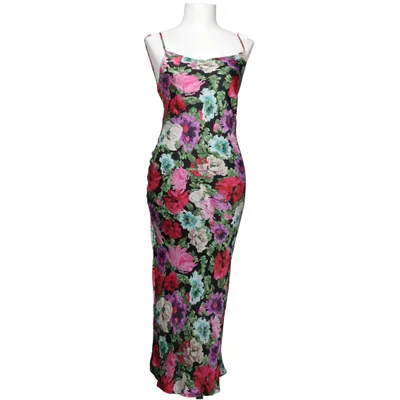 Långklänning (Röd, Rosa, Grön, Lila, Svart, Vit, Flerfärgad) från Adoore Polyester