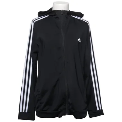 Kapuzenpullover (Schwarz, Weiß) von Adidas Recyceltes Polyester