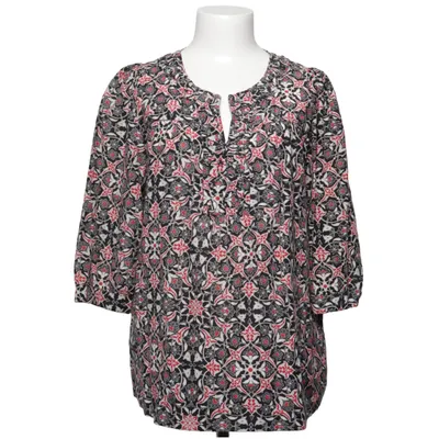 Blouse (Black, Red, White) from Part Two Cotton, Silk