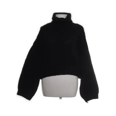 Polotröja (Svart) från Dilvin Knit Polyester, Mohair