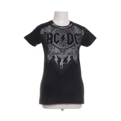 T-shirt (Zwart) van Continental Katoen