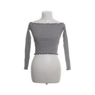 Crop top (Svart, Vit) från Factorie Elastan, Viskos