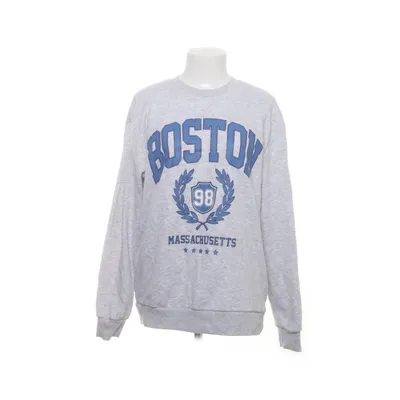 Collegetröja (Grå, Blå) från Xside Bomull, Elastan, Polyester