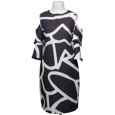 Robe (Noir, Blanc) de New Imperial Coton, Élasthane, Polyester