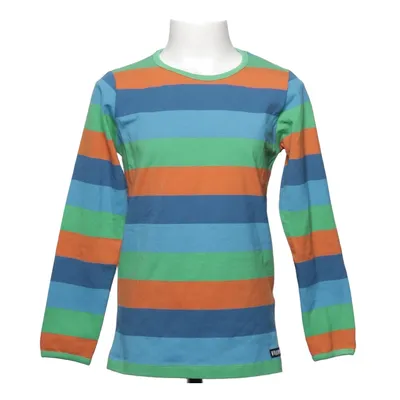 Långärmad t-shirt (Blå, Grön, Orange, Flerfärgad) från Villervalla Elastan, Ekologisk bomull