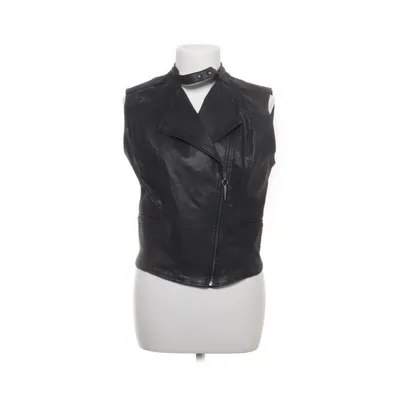 Biker gilet (W31N20 D0US0 N) van Guess Katoen, Elastaan