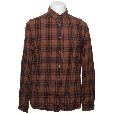 Chemise en flanelle (Marron, Noir) de Burton Menswear Coton