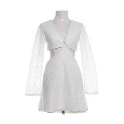Dress (White) from Divided by H&M Polyester, Elastane
