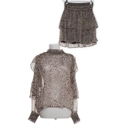 Set (Brown, Black, Beige) from Harper & Yve Polyester, Viscose