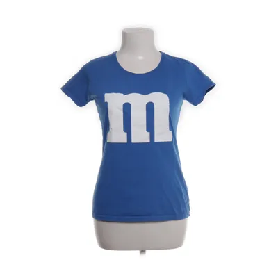 T-shirt (Hvid, Blå) fra Fruit of the Loom Bomuld