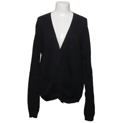 Cardigan (Noir) de The Shirt Factory Coton, Laine