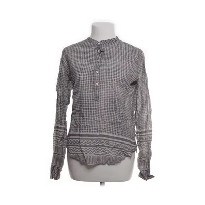 Blouse (Gray, White) from Copenhagen Luxe Cotton, Viscose