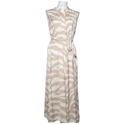 Robe chemise (Beige, Multicolore) de H&M Modern Classic Polyester