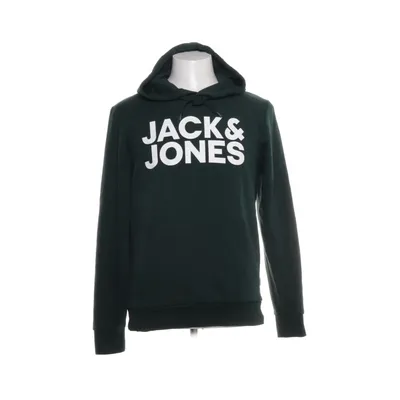 Capuchon sweater (Groen, Wit) van Jack & Jones Katoen, Polyester