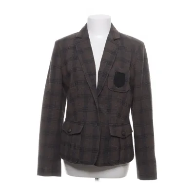 Kavaj (Brun, Blå) från Aniston Polyester, Viskos, Ull