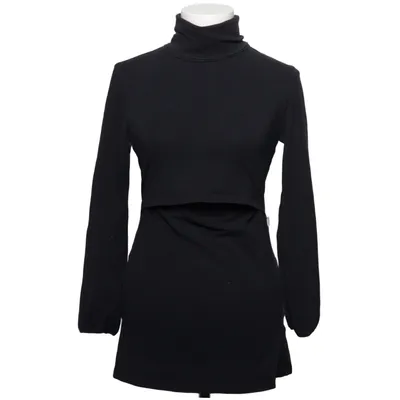 Nursing blouse (Black) from Boob Nursing Wear Elastane, Organic cotton