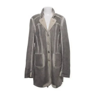 Shearling jas (Grijs, Beige) van Bottega Acryl, Polyester