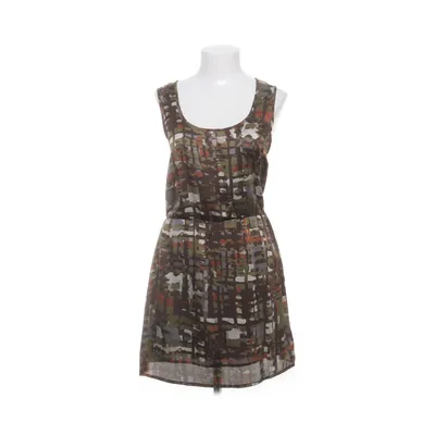 Dress (Brown, Multicolored) from Glam Polyester