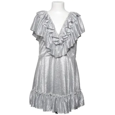 Klänning (Silverfärgad) från Ida Sjöstedt Acetat, Polyester