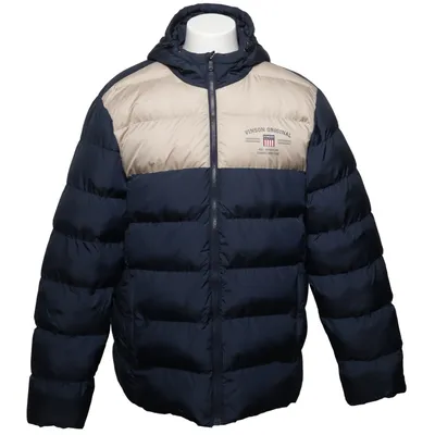 Vinterjacka (Blå, Beige) från Vinson Polyester