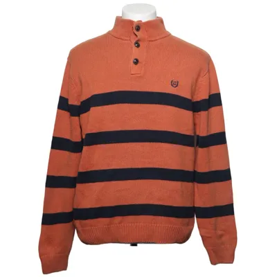 Sweater (Orange, Blue) from Chaps Cotton