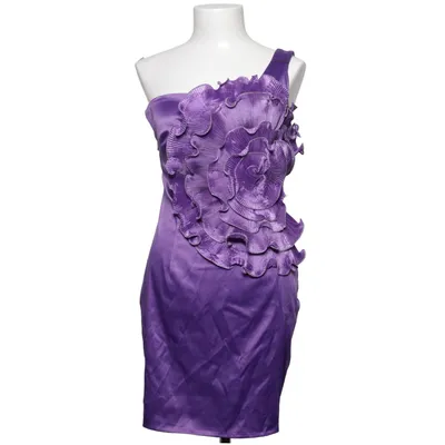 Cocktailkjole (Lilla) fra Goddess London Bomuld, Elastan, Polyester