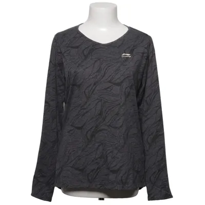 Trainingsoberteil (Grau) von Li-Ning Baumwolle, Polyester