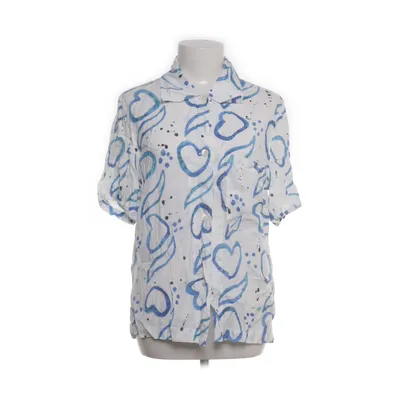 Korte mouwen shirt (Wit, Blauw) van Our Legacy Viscose