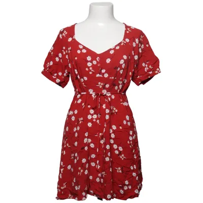 Jurk (Rood, Wit, Zwart) van Peacocks Viscose