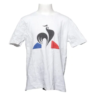 T-shirt (Blanc, Multicolore) de Le Coq Sportif Coton