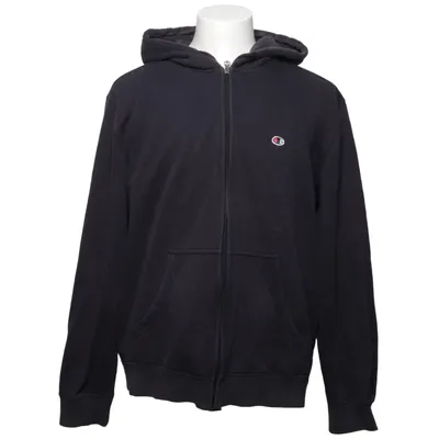 Hoodie (Black) from Champion Cotton, Polyester