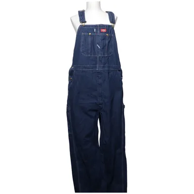 Hängselbyxor (Blå) från Dickies Bomull