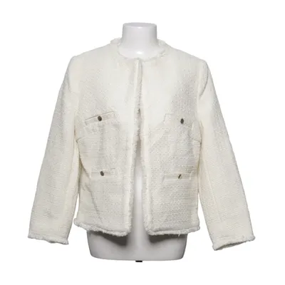 Kavaj (Vit) från H&M+ Polyester, Akryl, Ull, Viskos
