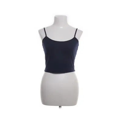 Crop top (Blue) from BSB Collection Polyester, Viscose