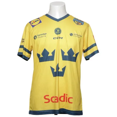 Maillot de football (Jaune, Bleu) de CCM Polyester