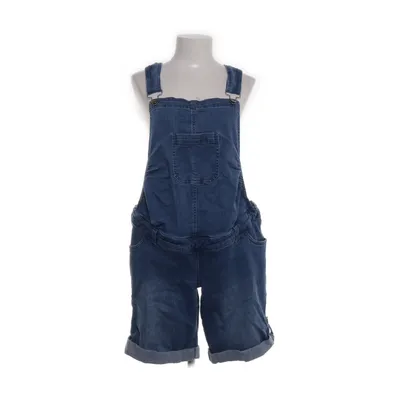Korte tuinbroek (Blauw) van BPC Mama Katoen, Elastaan