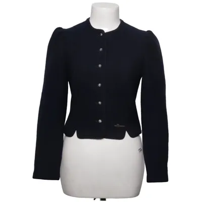 Cardigan (Blauw) van Orig. Salzburger Wol