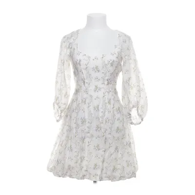 Kleid (Weiß, Mehrfarbig) von H&M x Brock Collection Baumwolle, Lyocell, Polyester